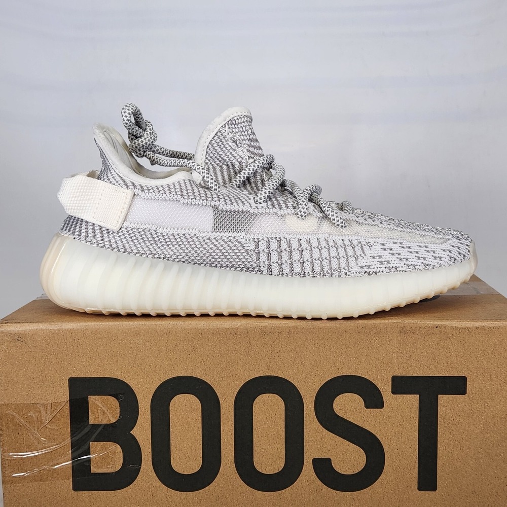 Adidas Yeezy Boost 350 V2 Mens Size 5 Static Non-Reflective Sneakers